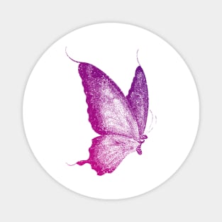 Purple Butterfly Magnet